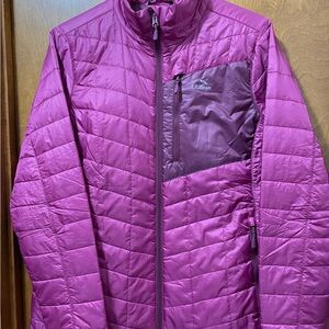 L.L. Bean Fuscha Primaloft Packable Jacket, Women's L